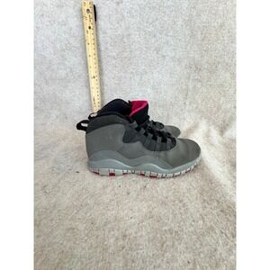 Air Jordan 10 Retro Cool Gray Infrared Youth Sneakers Shoes Size 1Y